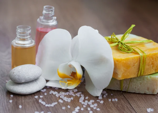 Natural Herbal Soap — Stock Photo, Image