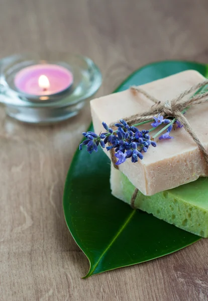 Natural Herbal Soap — Stock Photo, Image