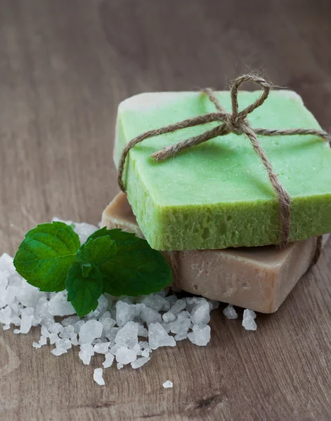 Natural Herbal Soap — Stock Photo, Image