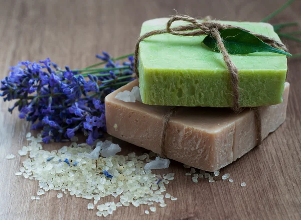 Natural Herbal Soap — Stock Photo, Image