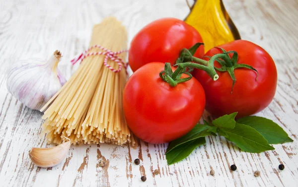 Ingredience pro italskou kuchyni — Stock fotografie