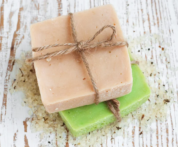 Natural Herbal Soap — Stock Photo, Image