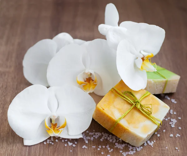 Natural Herbal Soap — Stock Photo, Image