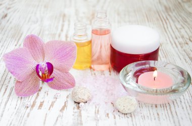 spa ile orkide ayarla