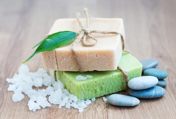 Natural Herbal Soap — Stock Photo, Image