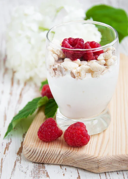 Müsli-Nachtisch — Stockfoto