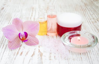 spa ile orkide ayarla