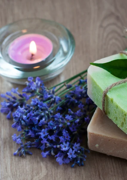 Natural Herbal Soap — Stock Photo, Image