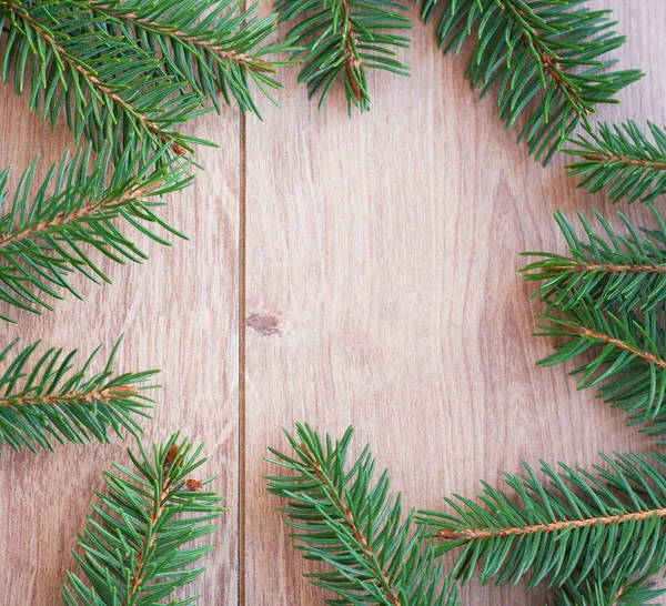 Christmas tree frame — Stock Photo, Image