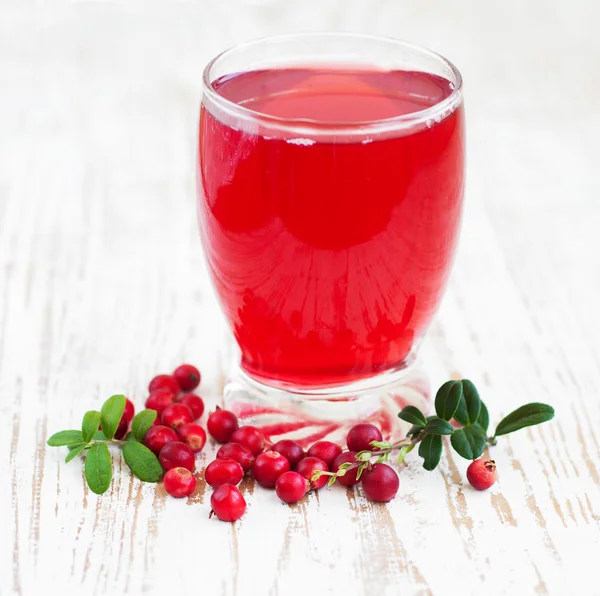 Boisson de canneberges aux fruits Images De Stock Libres De Droits