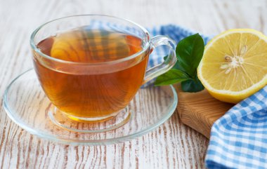 çay ve limon dilim