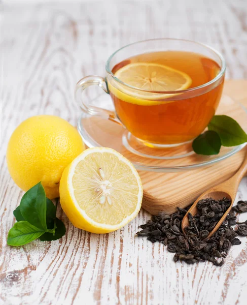 çay ve limon dilim