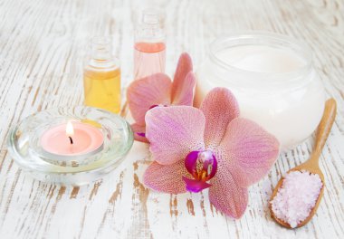 spa ile orkide ayarla