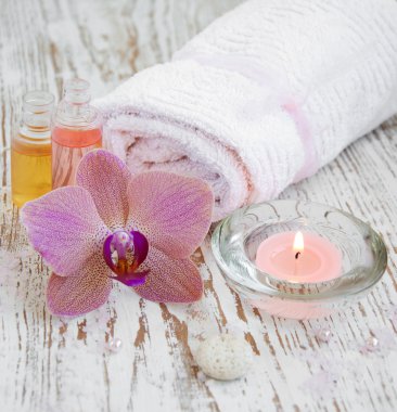 spa ile orkide ayarla