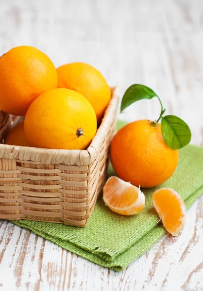 Fresh Tangerines — Stock Photo, Image