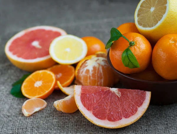 Citrusfrukter — Stockfoto