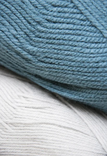 Knitting yarn skeins — Stock Photo, Image