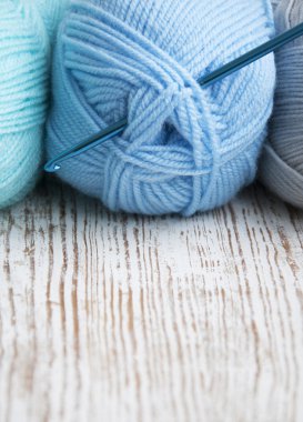 kanca ve örgü iplik kroşe