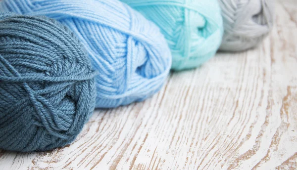 Knitting yarn — Stock Photo, Image