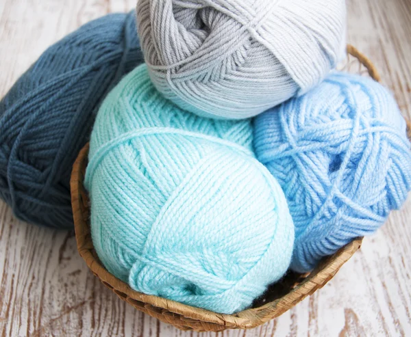 Knitting yarn — Stock Photo, Image