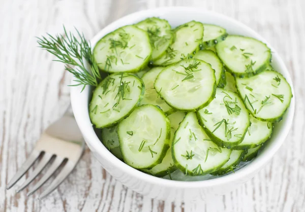 Ensalada de pepino — Foto de Stock