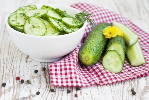 Cucumber salad — Stock Photo, Image