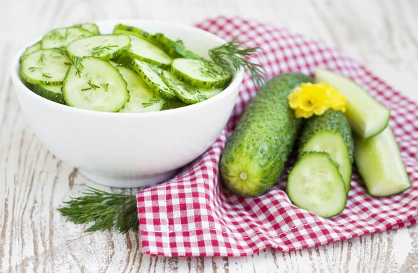 Ensalada de pepino — Foto de Stock