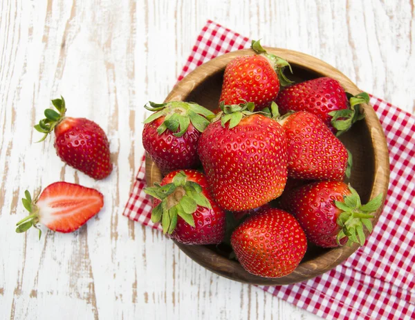 Fresas frescas — Foto de Stock