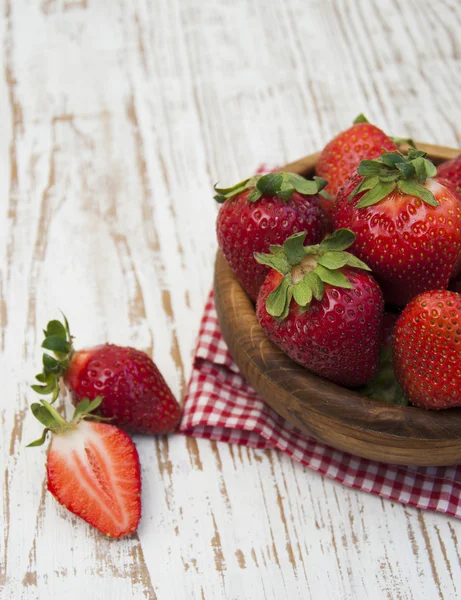 Fresas frescas — Foto de Stock