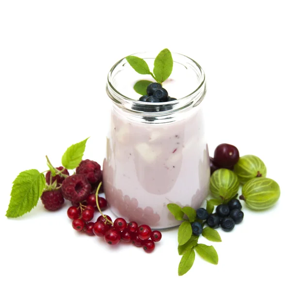 Yogur de frutas — Foto de Stock