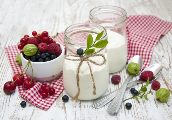 Yogurt — Stock Photo, Image