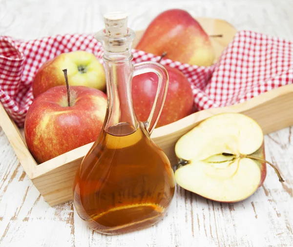 Jablečný ocet — Stock fotografie