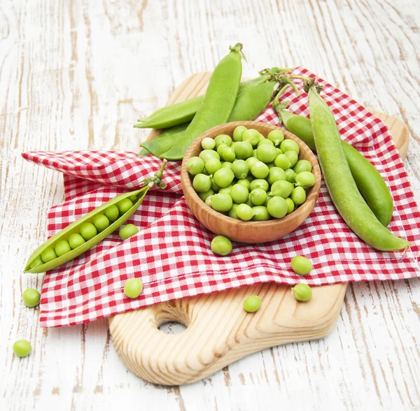 Fresh Garden Peas — Stock Photo, Image