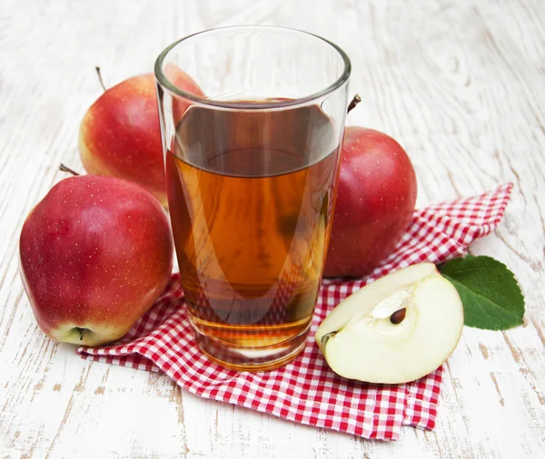 Jugo de manzana — Foto de Stock