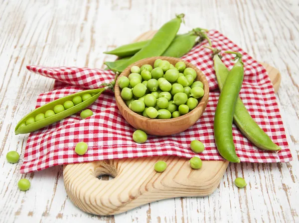 Fresh Garden Peas — Stock Photo, Image