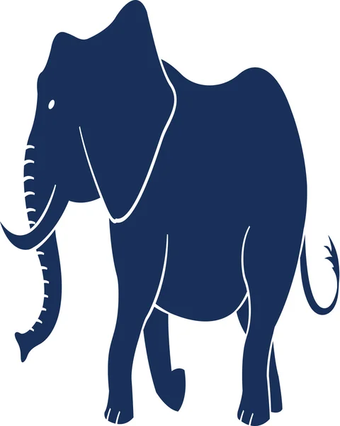 Gambar seekor gajah. — Stok Foto