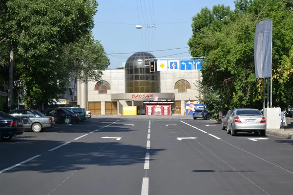 Almaty stad Rechtenvrije Stockfoto's