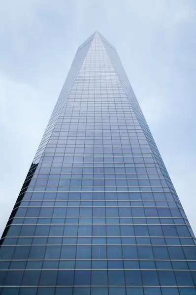 Cuatro Torres Business Area (CTBA) building skyscraper, in Madri — Stock Photo, Image