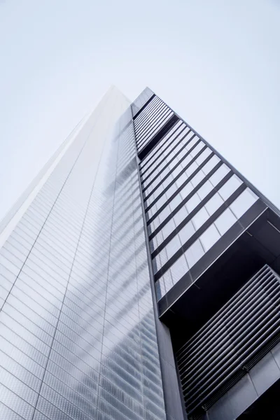 Cuatro torres zakelijke gebied (ctba) gebouw wolkenkrabber, in madri — Stockfoto