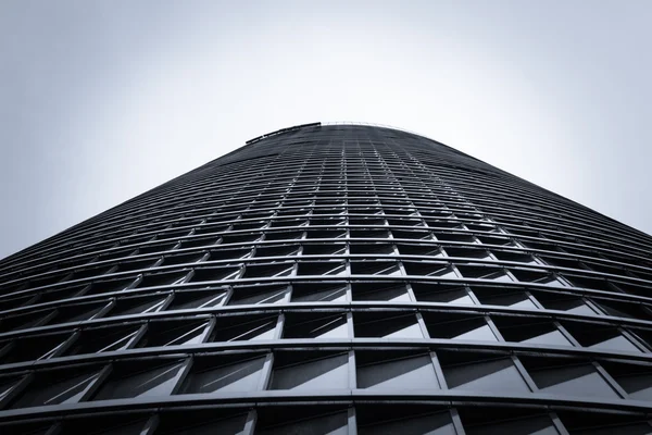 Detalhe da arquitetura do Cuatro Torres Business Area (CTBA) buildi — Fotografia de Stock