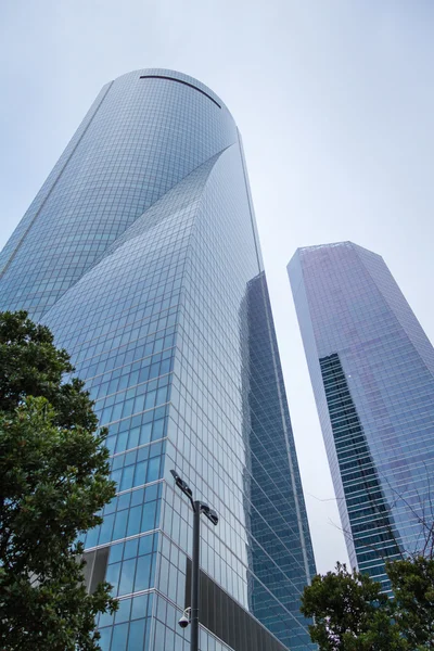 クアトロ トーレス ビジネス エリア (ctba) madr の高層ビルを構築 — ストック写真