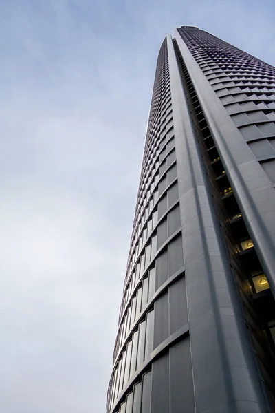 Cuatro torres business area (ctba) hochhaus, in madri — Stockfoto