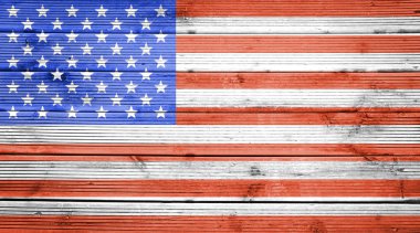 ahşap doku arka plan renkleri, Amerika Birleşik Devletleri bayrağı ile