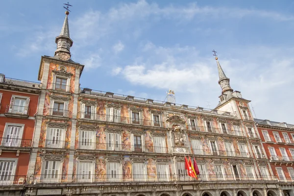 Casa de panificație în Plaza Mayor of Madrid, Spania — Fotografie, imagine de stoc