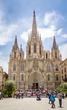 Barselona gothic Katedrali, İspanya'nın