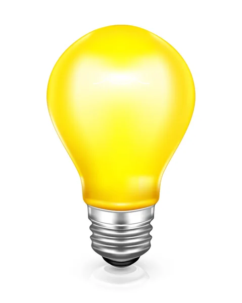 Ampoule, icône — Image vectorielle