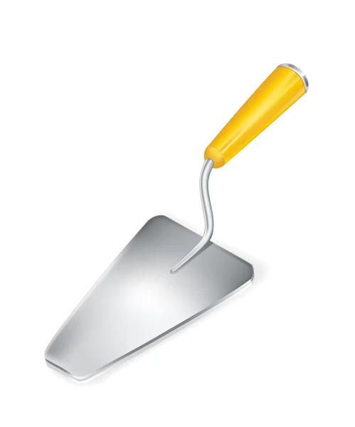 Trowel, vector icon — Stock Vector