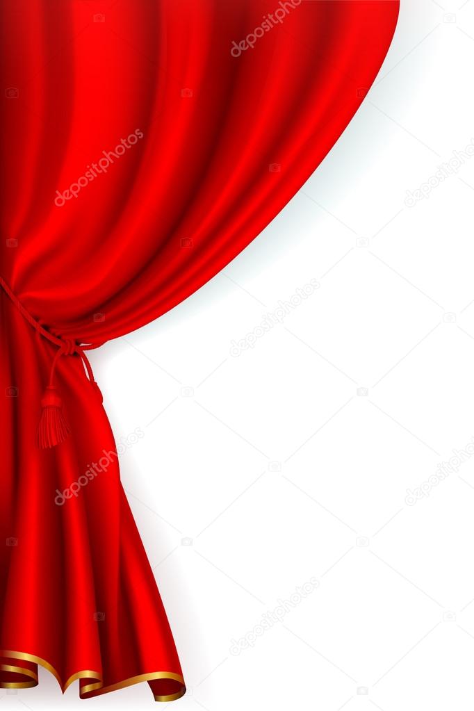 Red Curtain, vector