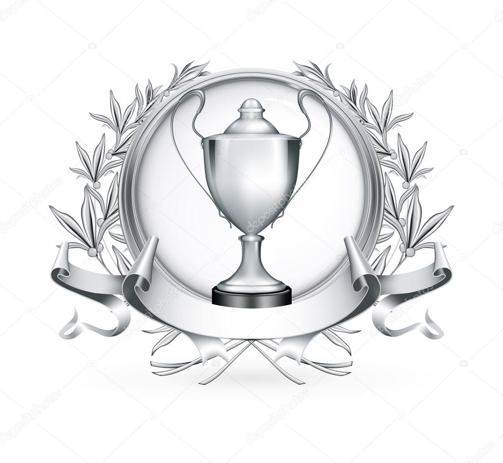 Silver Emblem, vector