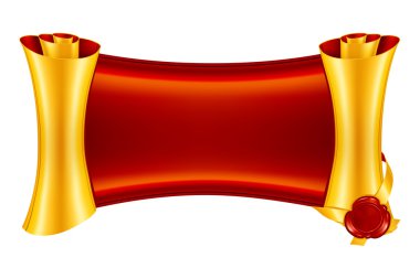 Mühür ile kaydır, vektör